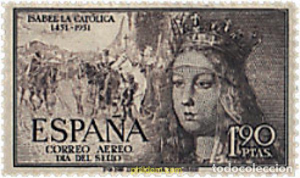 Sellos: 255290 MNH ESPA&Ntilde;A 1951 DIA DEL SELLO. 5 CENTENARIO DEL NACIMIENTO DE ISABEL LA CATOLICA
