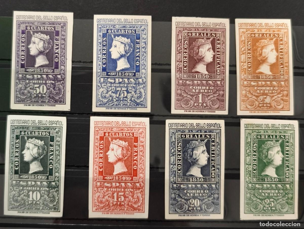 Sellos: ESPA&Ntilde;A. EDIFIL 1075/82 * CENTANERIO DEL SELLO ESPA&Ntilde;OL. CAT&Aacute;LOGO 325 &euro;