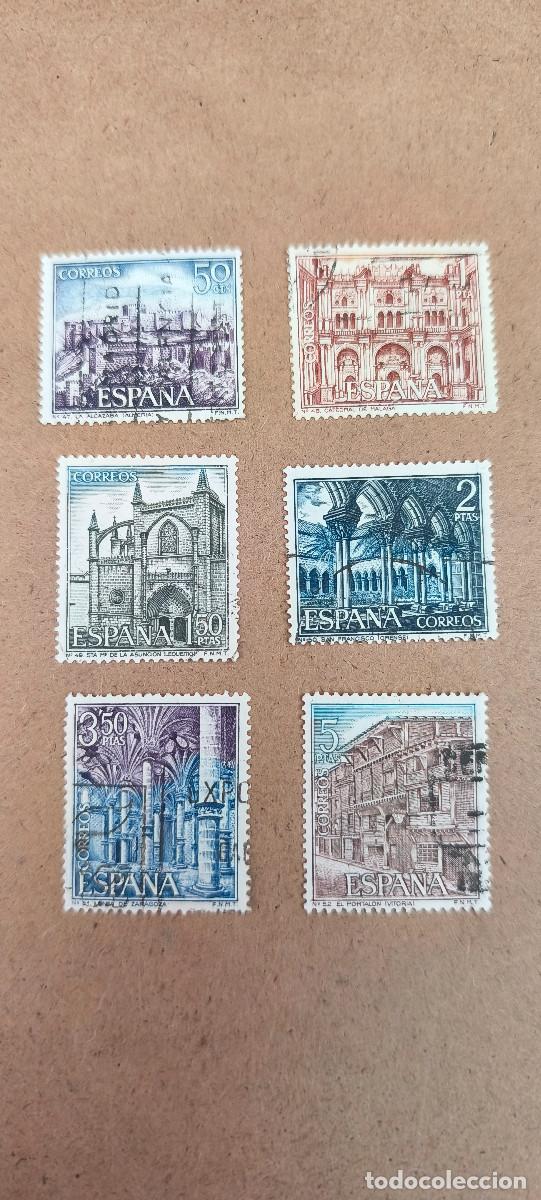 Sellos: Espa&ntilde;a 1970 Serie Tur&iacute;stica Edifil 1982/1987 serie completa