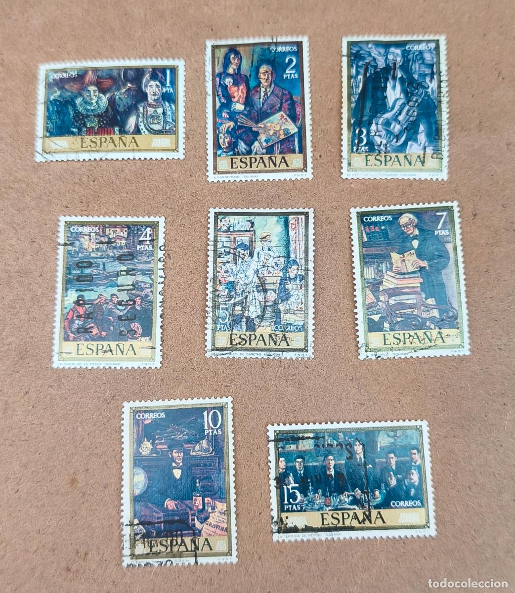 Sellos: Espa&ntilde;a 1972 Solana. Edifil 2077/2084 serie completa