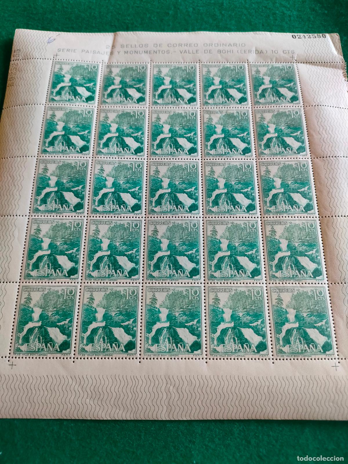 Sellos: EDIFIL 1726 PLIEGO DE 25 SELLOS