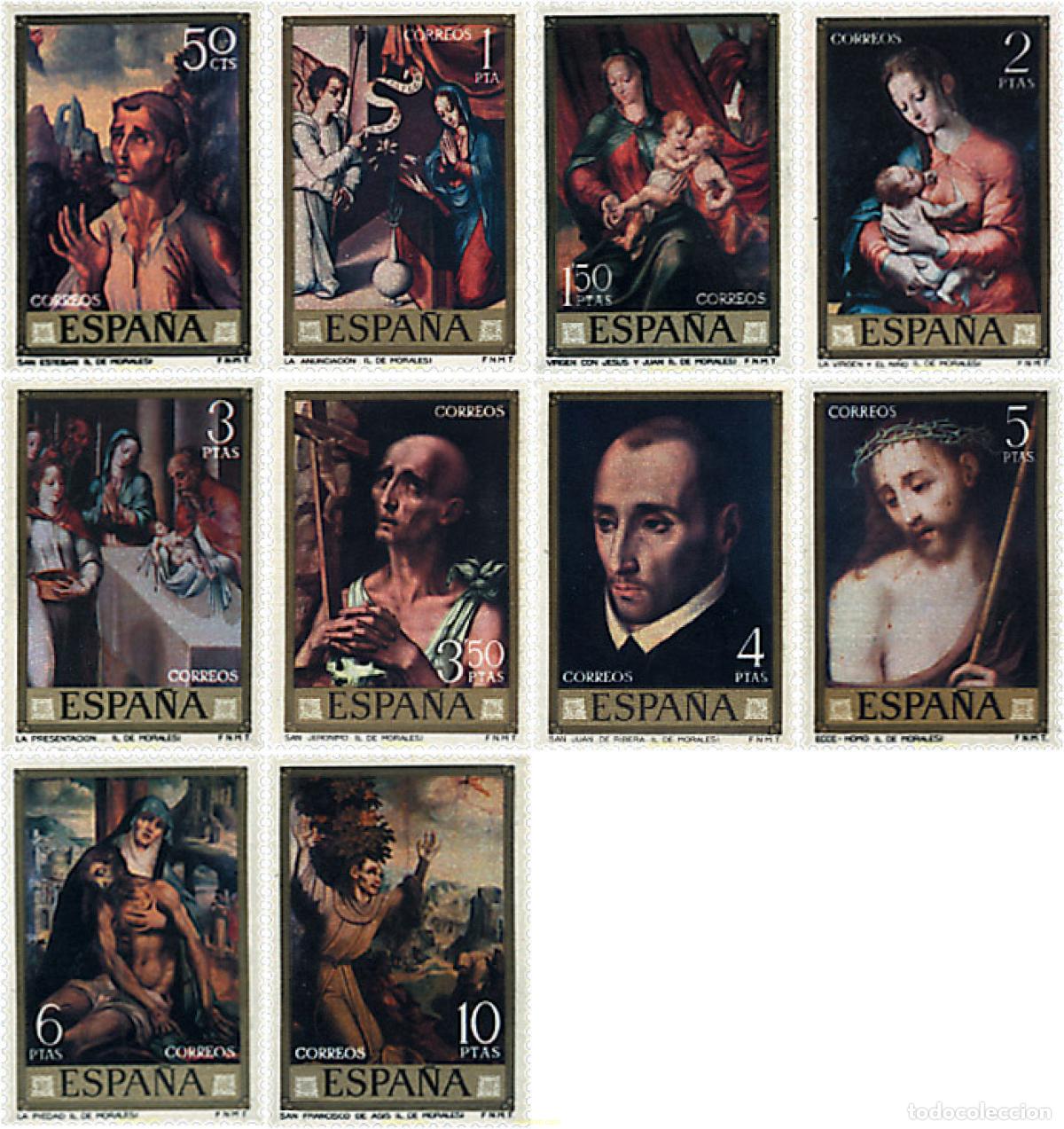 Sellos: 84769 MNH ESPA&Ntilde;A 1970 DIA DEL SELLO. LUIS DE MORALES &rdquo;EL DIVINO&rdquo;