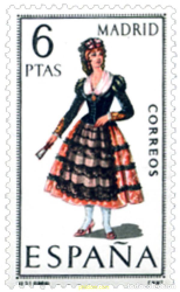 Sellos: 115366 MNH ESPA&Ntilde;A 1969 TRAJES TIPICOS DE PROVINCIAS ESPA&Ntilde;OLAS