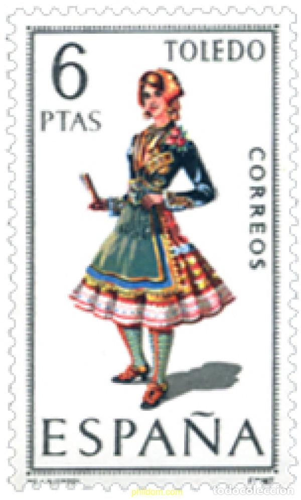 Sellos: 115455 MNH ESPA&Ntilde;A 1970 TRAJES TIPICOS DE PROVINCIAS ESPA&Ntilde;OLAS