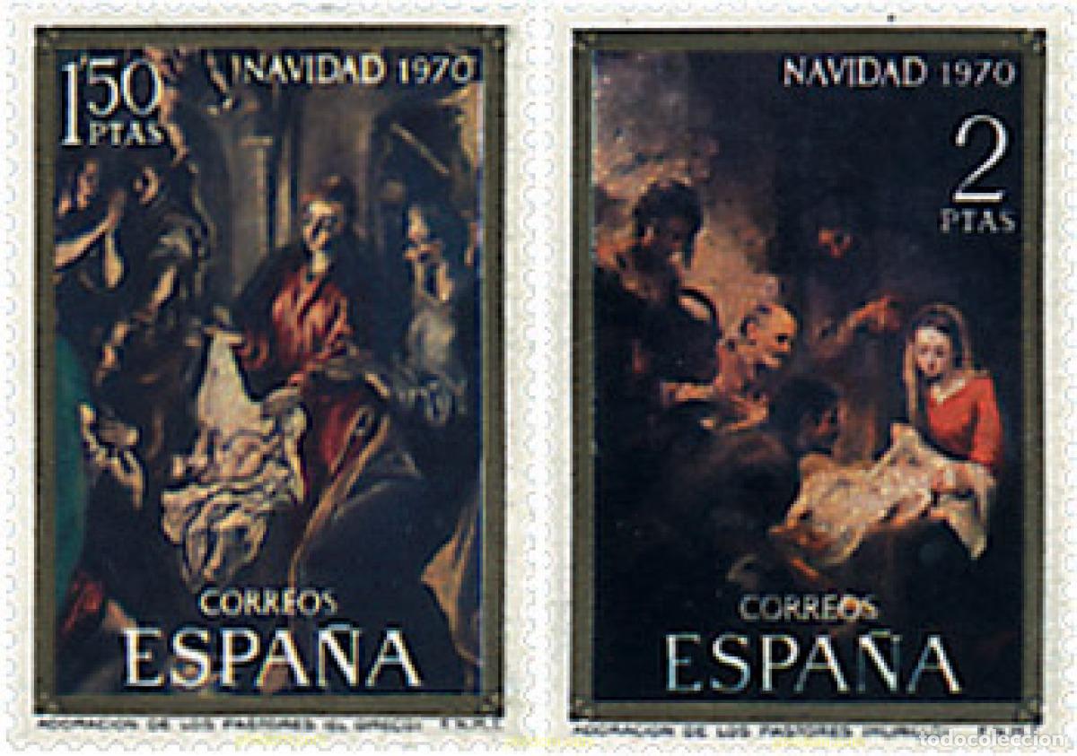 Sellos: 84783 MNH ESPA&Ntilde;A 1970 NAVIDAD