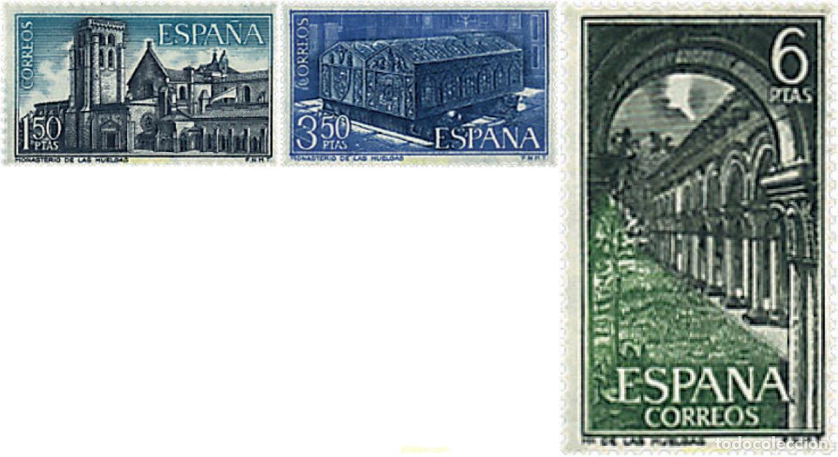 Sellos: 85610 MNH ESPA&Ntilde;A 1969 MONASTERIO DE LAS HUELGAS