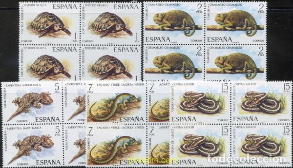 Sellos: 235839 MNH ESPA&Ntilde;A 1974 FAUNA