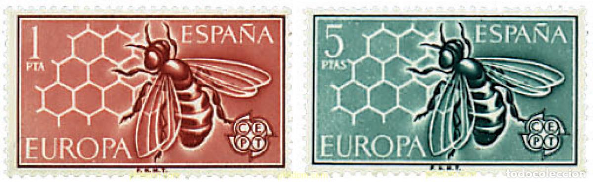 Sellos: 84571 MNH ESPA&Ntilde;A 1962 EUROPA CEPT