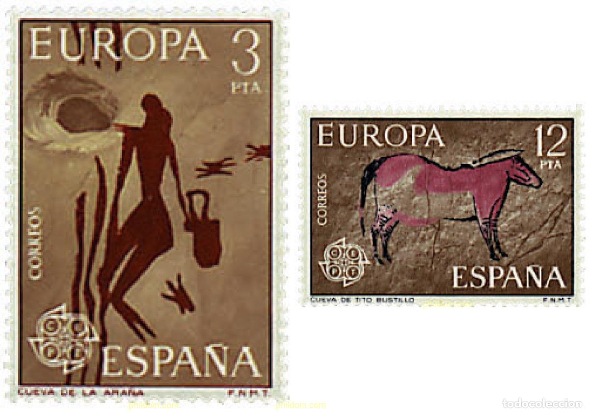 Sellos: 84956 MNH ESPA&Ntilde;A 1975 EUROPA CEPT. PINTURAS