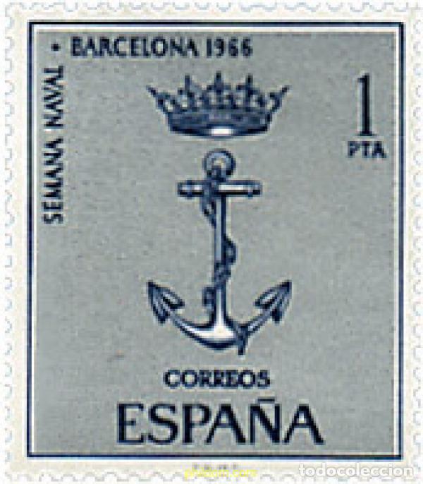Sellos: 84636 MNH ESPA&Ntilde;A 1966 SEMANA NAVAL