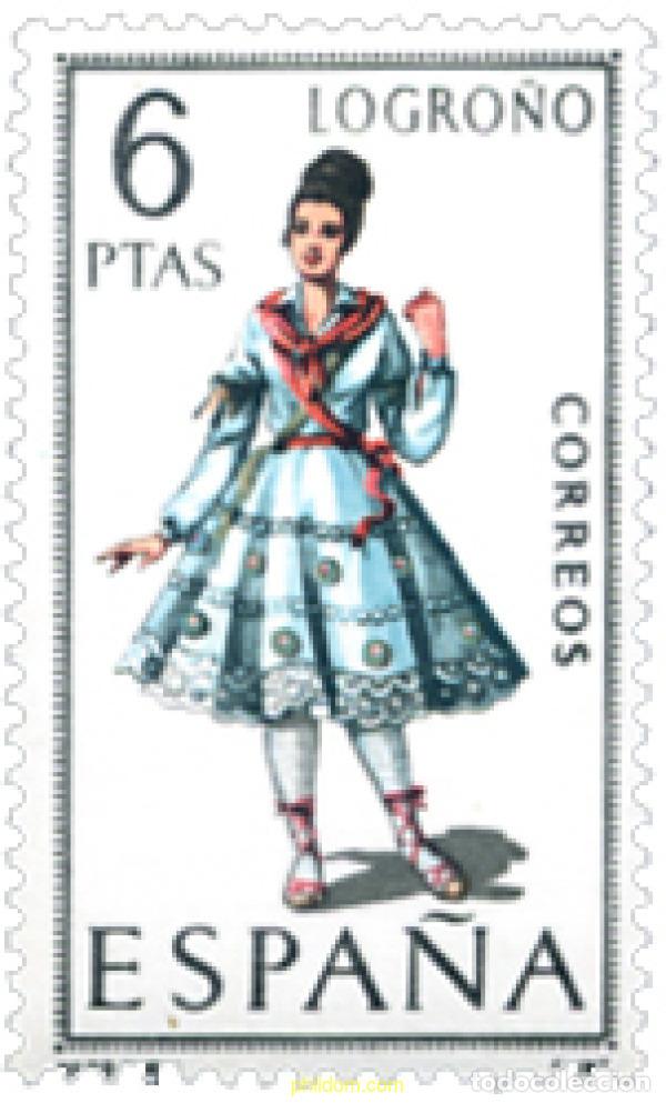 Sellos: 115356 MNH ESPA&Ntilde;A 1969 TRAJES TIPICOS DE PROVINCIAS ESPA&Ntilde;OLAS