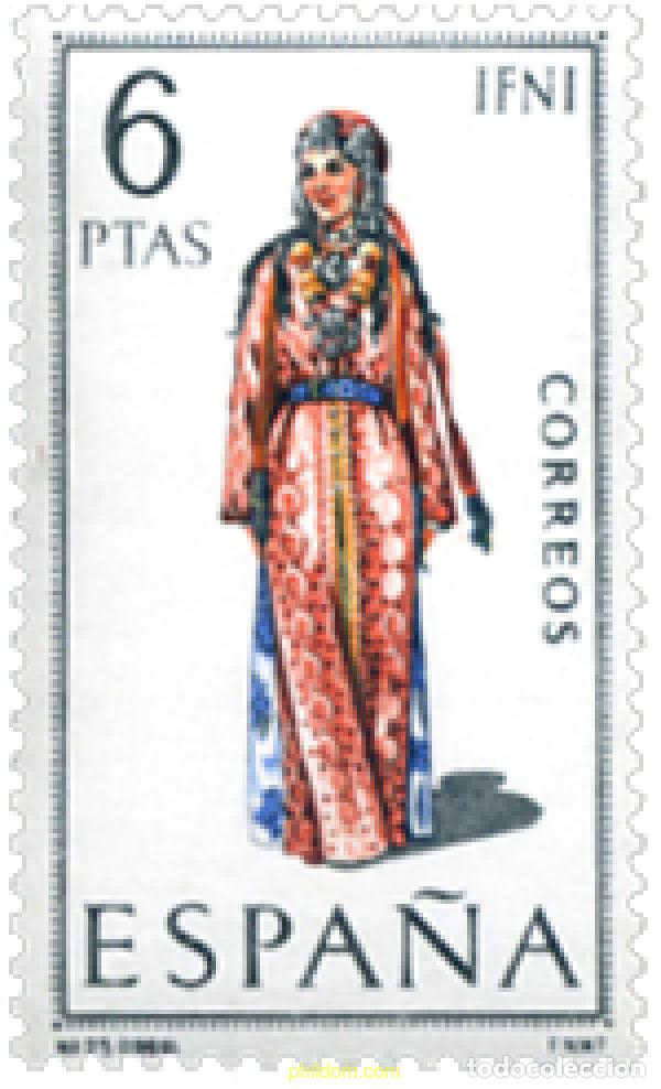 Sellos: 115360 MNH ESPA&Ntilde;A 1969 TRAJES TIPICOS DE PROVINCIAS ESPA&Ntilde;OLAS
