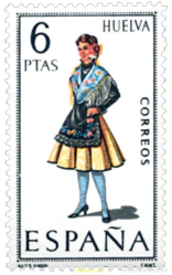 Selos: 115267 MNH ESPA&Ntilde;A 1968 TRAJES TIPICOS DE PROVINCIAS ESPA&Ntilde;OLAS