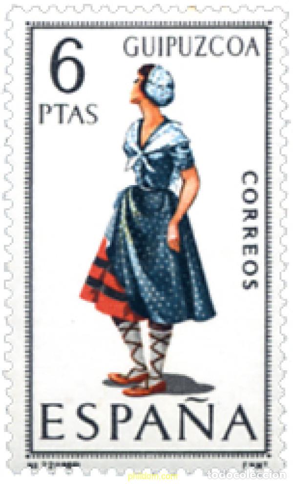 Selos: 115268 MNH ESPA&Ntilde;A 1968 TRAJES TIPICOS DE PROVINCIAS ESPA&Ntilde;OLAS