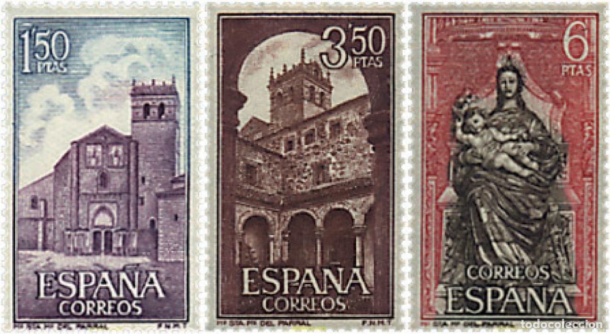 Selos: 84747 MNH ESPA&Ntilde;A 1968 MONASTERIO DE SANTA MARIA DEL PARRAL