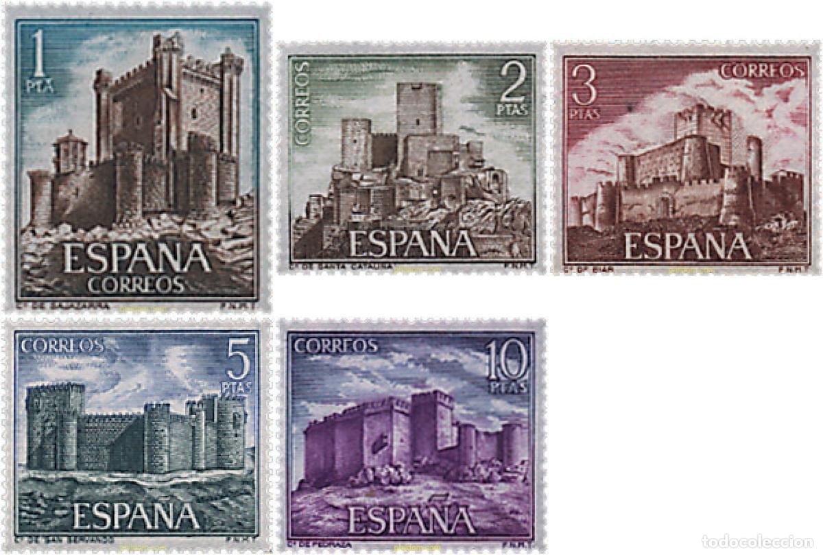 Sellos: 84848 MNH ESPA&Ntilde;A 1972 CASTILLOS ESPA&Ntilde;OLES