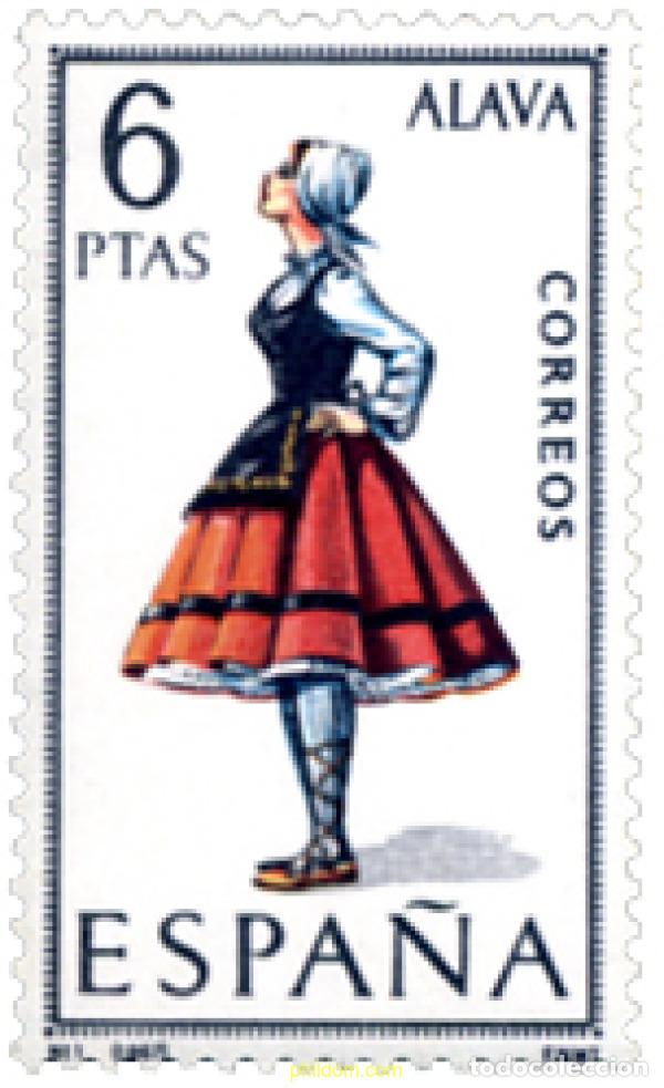 Sellos: 115152 MNH ESPA&Ntilde;A 1967 TRAJES TIPICOS DE ESPA&Ntilde;A