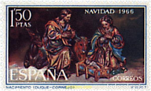 Sellos: 84654 MNH ESPA&Ntilde;A 1966 NAVIDAD