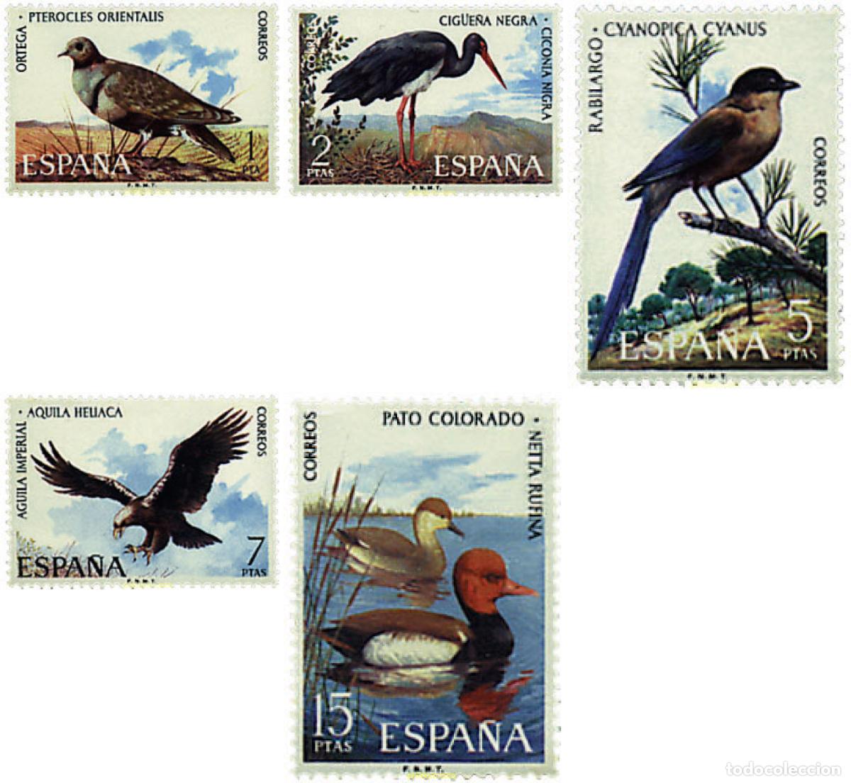 Sellos: 84866 MNH ESPA&Ntilde;A 1973 FAUNA IBERICA