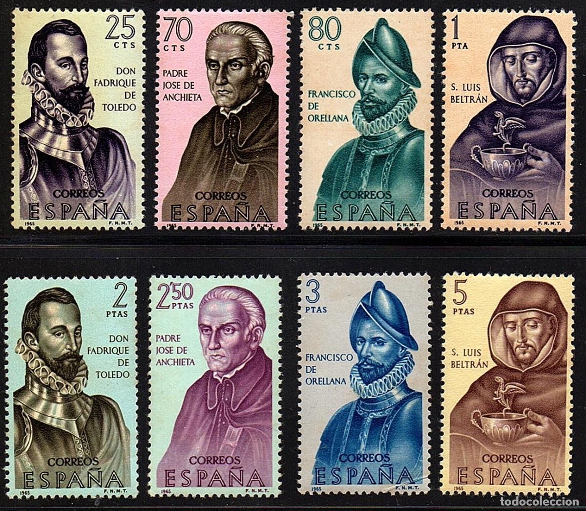 Sellos: SERIE NUEVA FORJADORES DE AMERICA 1.965