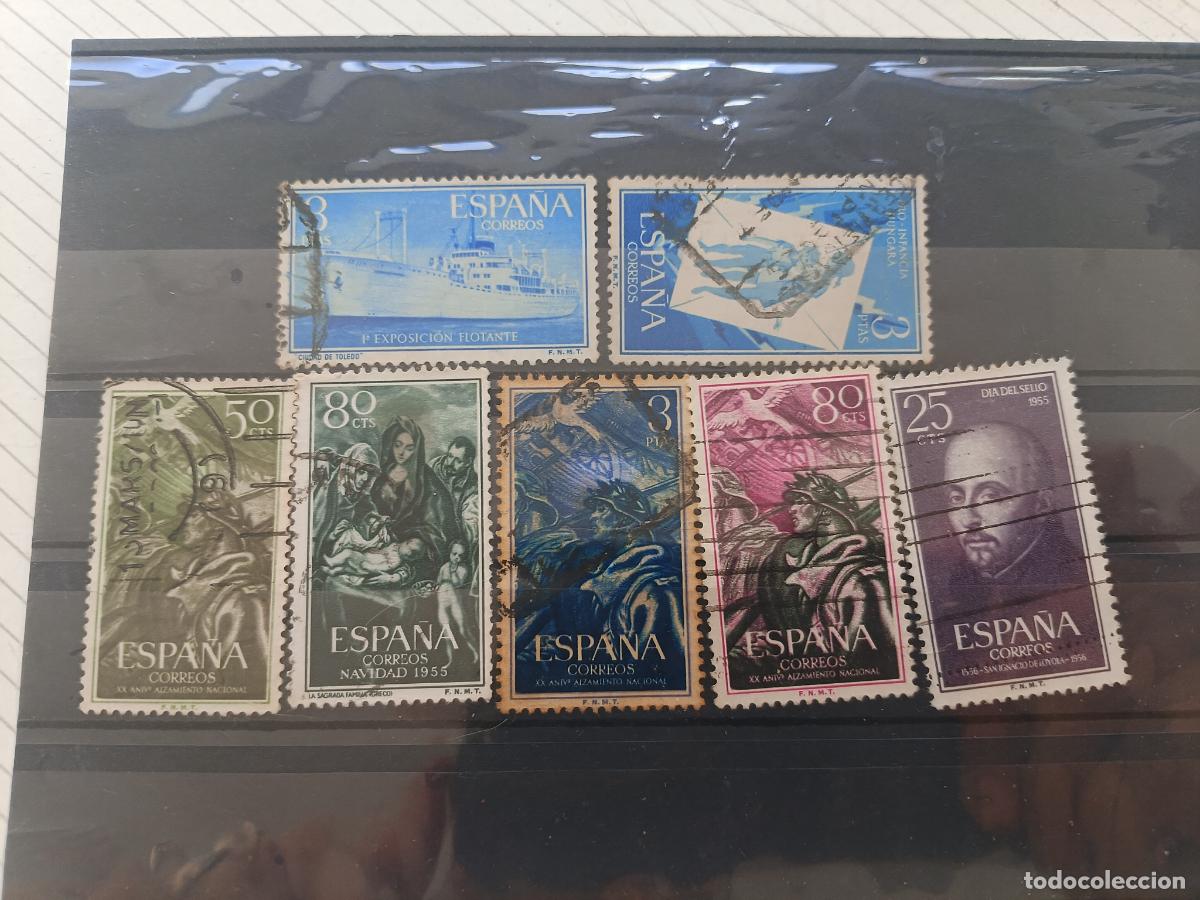 Sellos: Lote de sellos. A&ntilde;os 50