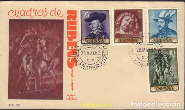 Sellos: 583451 MNH ESPA&Ntilde;A 1962 PEDRO PABLO RUBENS