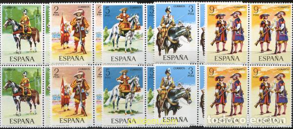 Sellos: 235846 MNH ESPA&Ntilde;A 1974 UNIFORMES MILITARES