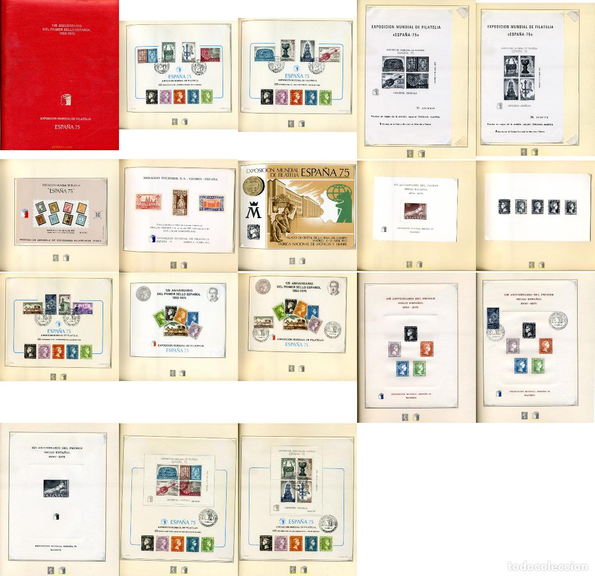 Sellos: 347932 MNH ESPA&Ntilde;A 1975 125 ANIVERSARIO DEL SELLO DE CORREOS ESPA&Ntilde;OL