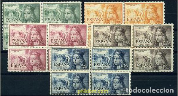 Sellos: 210664 MNH ESPA&Ntilde;A 1951 DIA DEL SELLO. 5 CENTENARIO DEL NACIMIENTO DE ISABEL LA CATOLICA