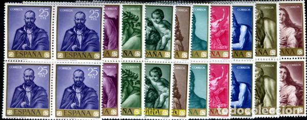 Sellos: 234322 MNH ESPA&Ntilde;A 1963 DIA DEL SELLO. JOSE DE RIBERA, &rdquo;EL ESPA&Ntilde;OLETO&rdquo;