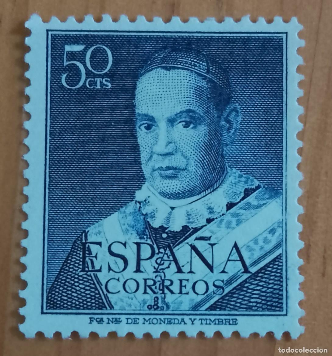 Sellos: SERIE - EDIFIL 1102 - A&Ntilde;O 1951 - SAN ANTONIO MARIA CLARET