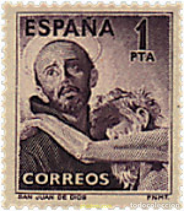 Sellos: 84328 MNH ESPA&Ntilde;A 1950 4 CENTENARIO DE LA MUERTE DE SAN JUAN DE DIOS