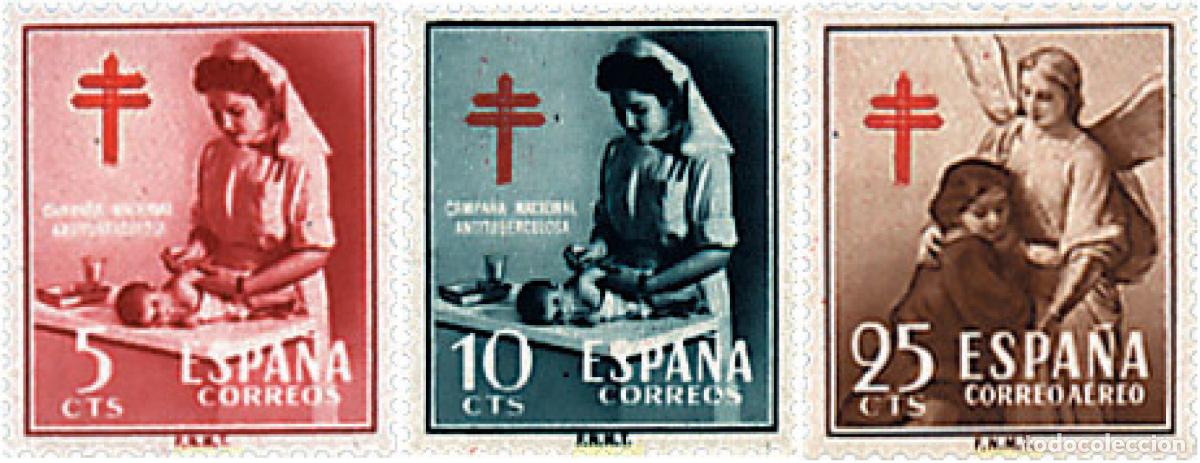 Sellos: 84363 MNH ESPA&Ntilde;A 1953 ANTITUBERCULOSIS