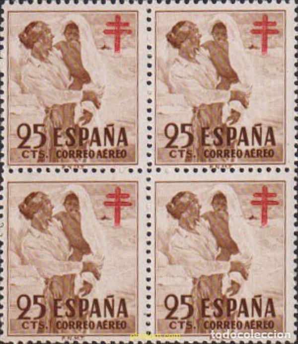 Sellos: 624506 HINGED ESPA&Ntilde;A 1951 ANTITUBERCULOSIS