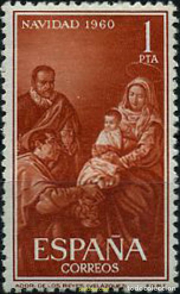 Sellos: 84431 MNH ESPA&Ntilde;A 1960 NAVIDAD