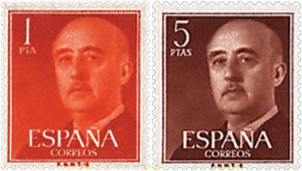 Sellos: 233123 HINGED ESPA&Ntilde;A 1960 GENERAL FRANCO