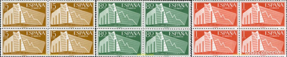 Sellos: 323960 MNH ESPA&Ntilde;A 1956 CENTENARIO DE LA ESTADISTICA ESPA&Ntilde;OLA