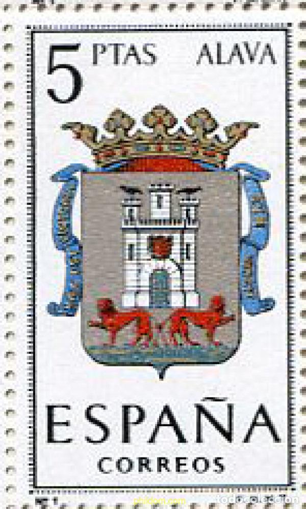 Sellos: 85604 MNH ESPA&Ntilde;A 1962 ESCUDOS DE CAPITALES DE PROVINCIA