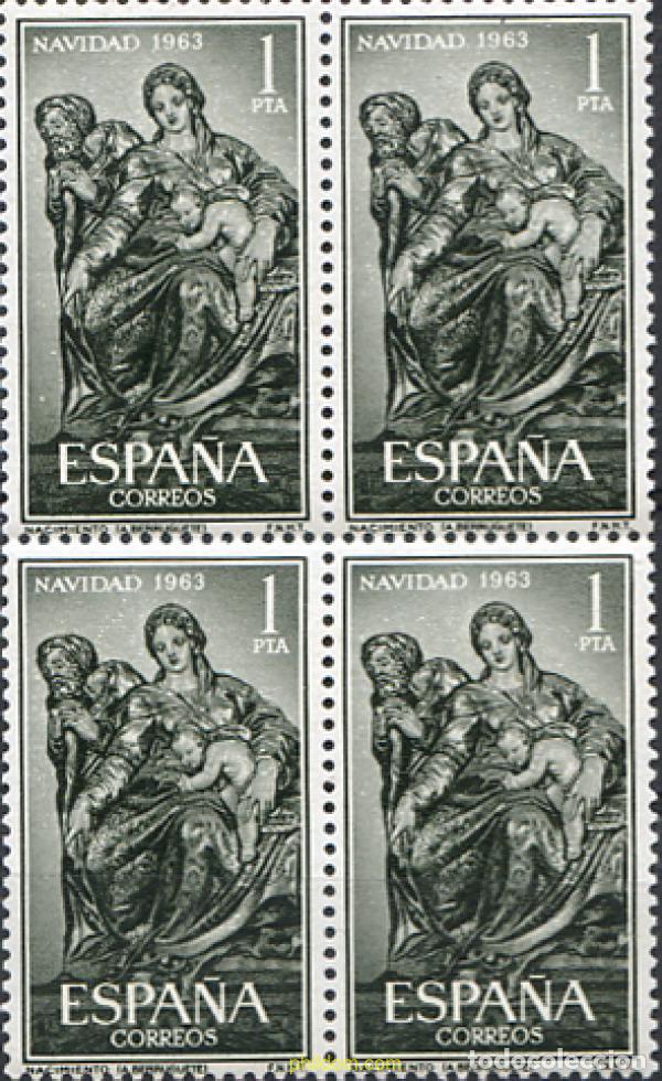 Sellos: 233681 MNH ESPA&Ntilde;A 1962 NAVIDAD