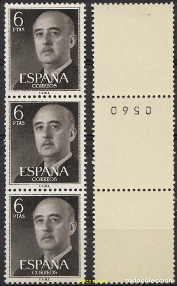 Sellos: 232162 MNH ESPA&Ntilde;A 1955 GENERAL FRANCO