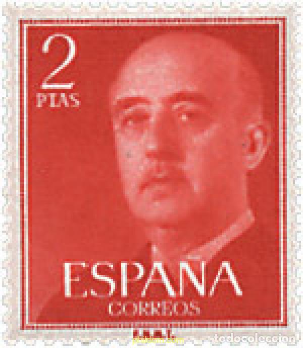 Sellos: 572870 MNH ESPA&Ntilde;A 1955 GENERAL FRANCO