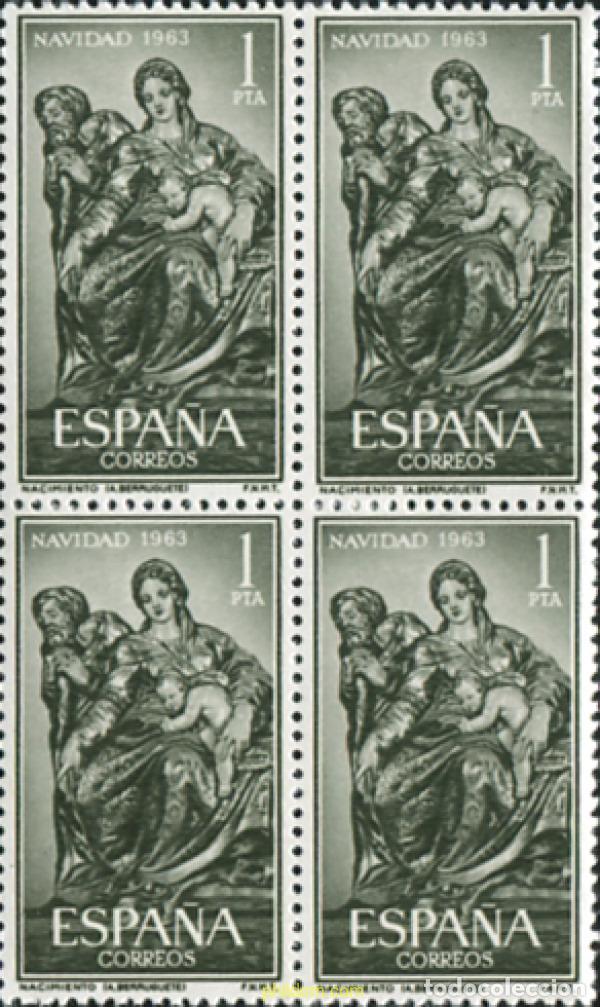 Sellos: 324054 MNH ESPA&Ntilde;A 1963 NAVIDAD