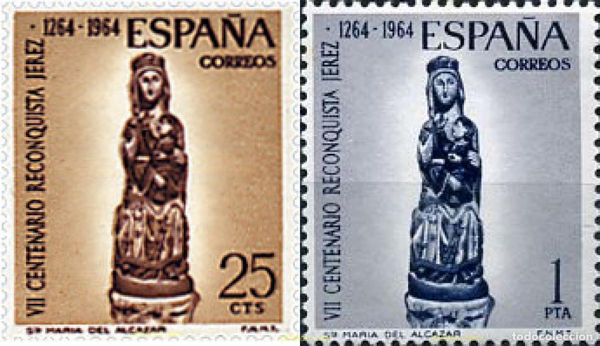 Sellos: 84601 MNH ESPA&Ntilde;A 1964 7 CENTENARIO DE LA RECONQUISTA DE JEREZ DE LA FRONTERA