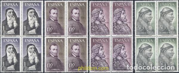 Sellos: 249414 MNH ESPA&Ntilde;A 1963 PERSONAJES ESPA&Ntilde;OLES