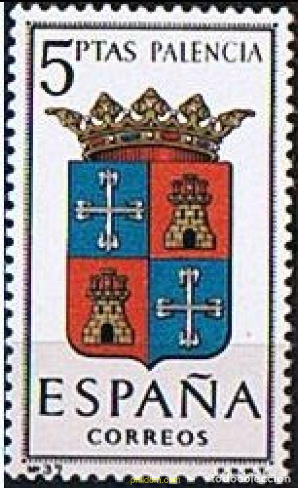 Sellos: 114958 MNH ESPA&Ntilde;A 1965 ESCUDOS DE CAPITALES DE PROVINCIA
