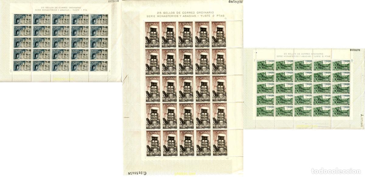 Stamps: 321077 MNH ESPA&Ntilde;A 1965 MONASTERIO DE YUSTE