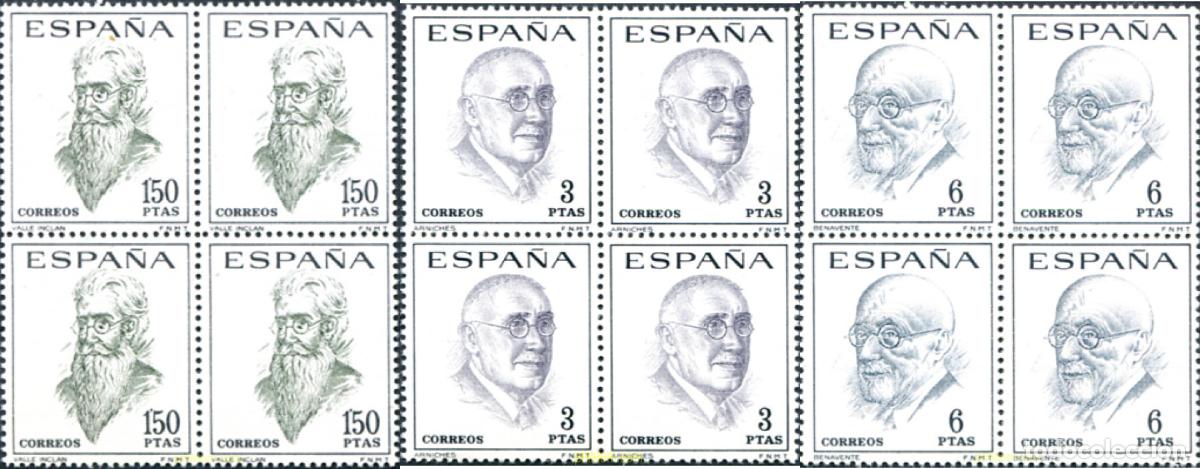 Sellos: 324035 MNH ESPA&Ntilde;A 1966 CENTENARIOS