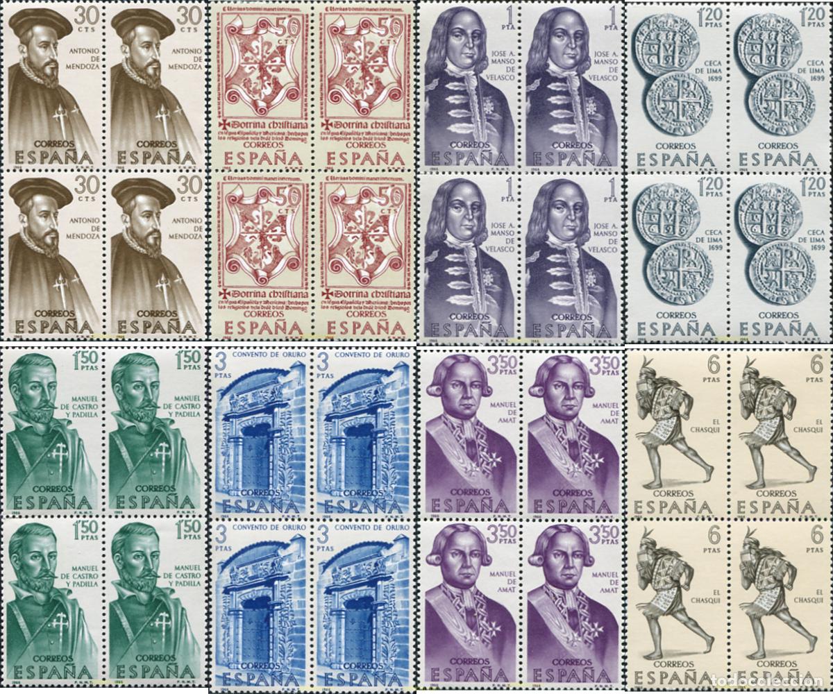 Sellos: 324484 MNH ESPA&Ntilde;A 1966 FORJADORES DE AMERICA