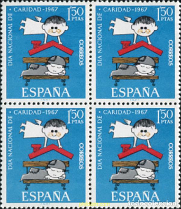Sellos: 324409 MNH ESPA&Ntilde;A 1967 PRO CARITAS ESPA&Ntilde;OLA