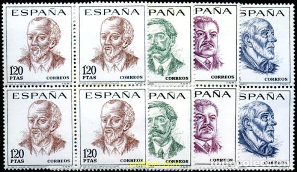 Sellos: 233735 MNH ESPA&Ntilde;A 1967 CENTENARIOS - Foto 1